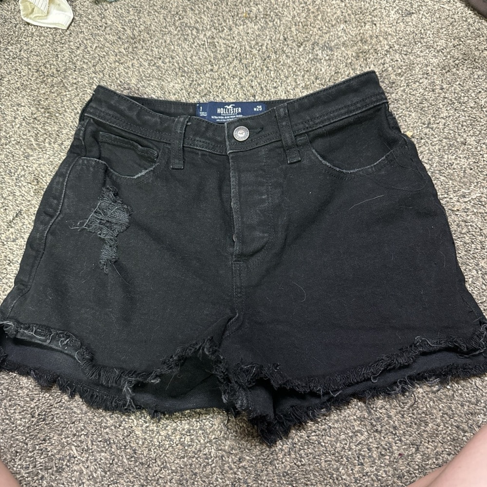 hollister jean shorts
